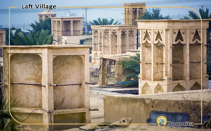شکل بادگیرهای لافت قشم
