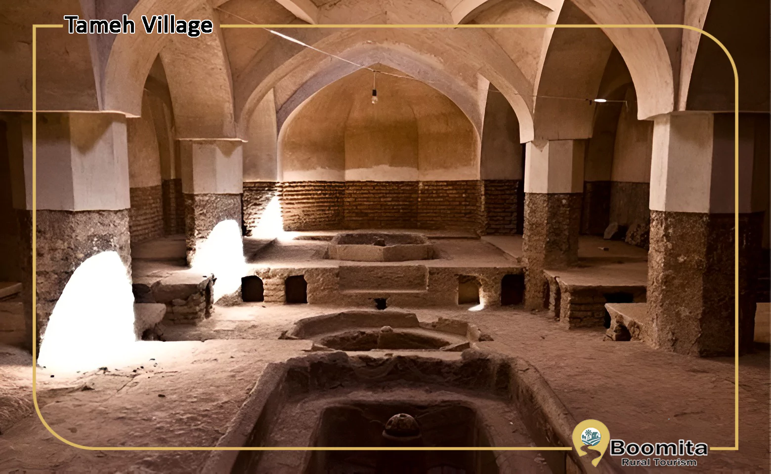 نمایی از حمام قدیمی 