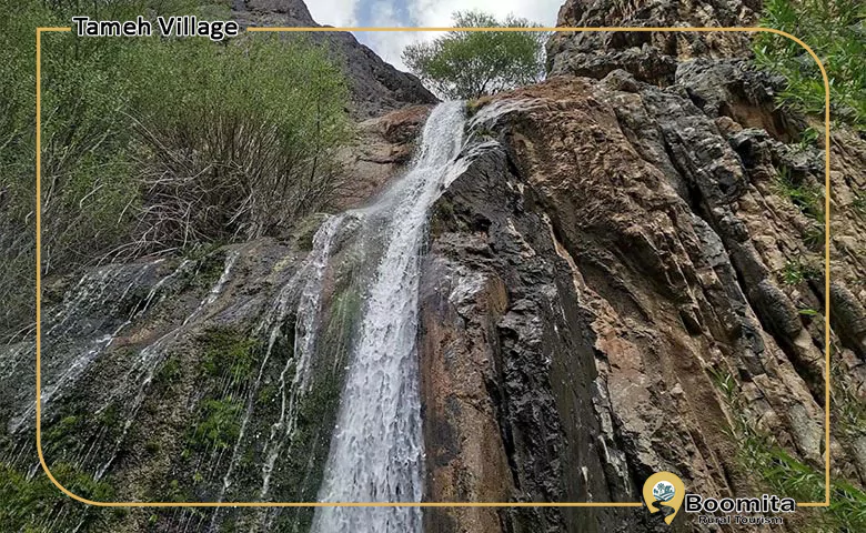 آبشار طامه در نطنز، جاذبه طبیعی استان اصفهان