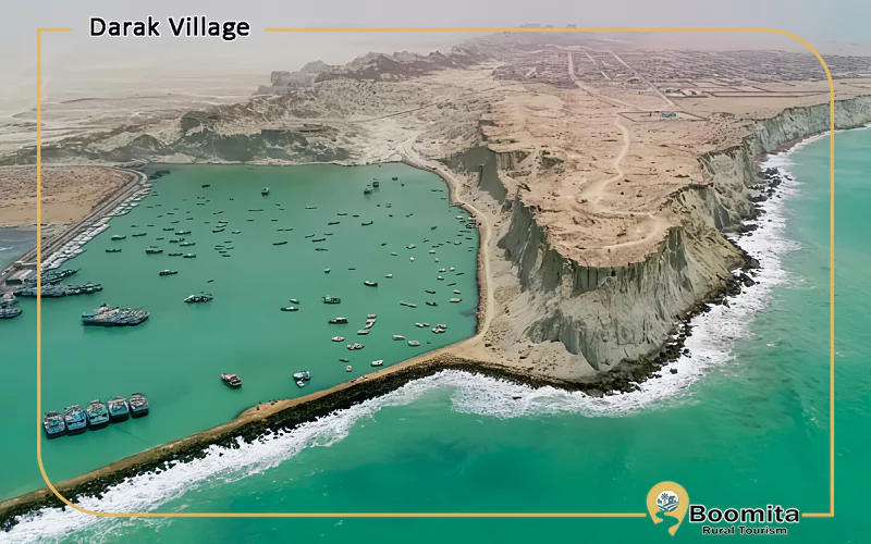 چشم انداز زیبا از بندر