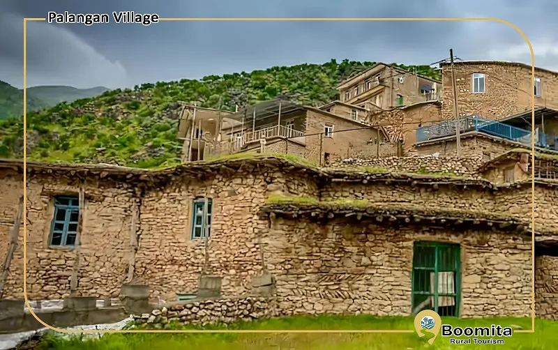 معماری روستای پالنگان