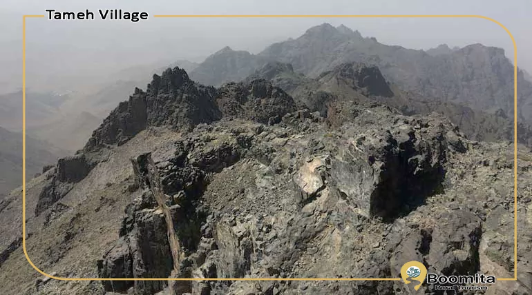 نمایی از قله کرکس