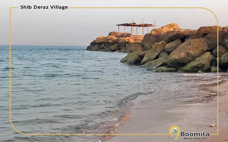 ساحل زیبای شیب دراز در جزیره قشم