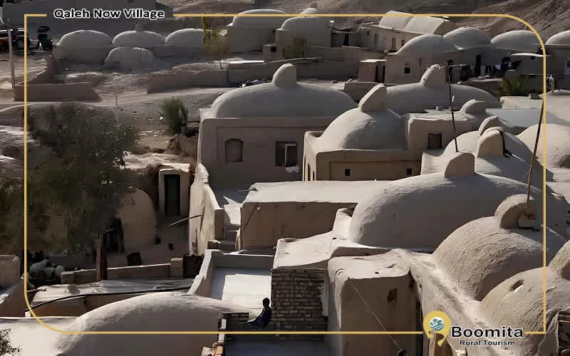 تصویری از روستای تاریخی قلعه‌نو در جنوب شرق ایران