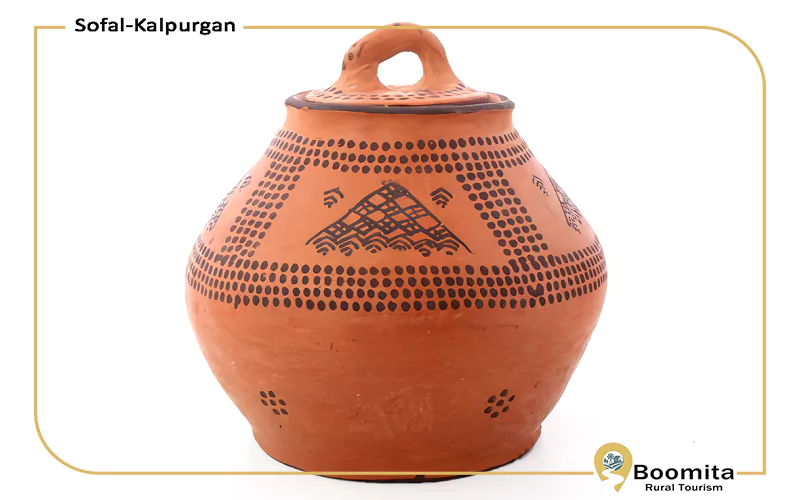 قابلمه سفالی، سفال کلپورگان سراوان