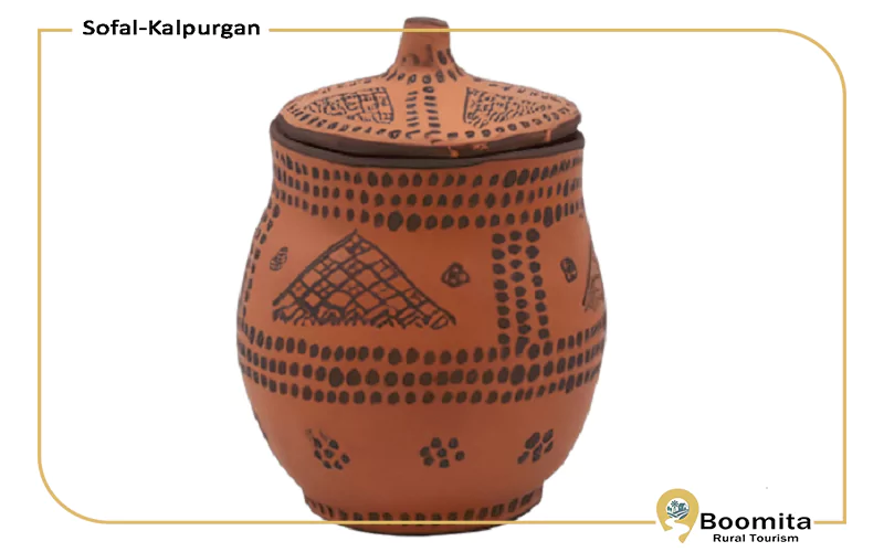 ظرف سفالی در دار، استئانه ای