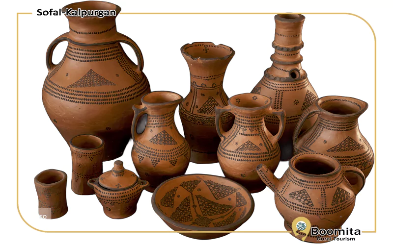 انواع ظروف سفالی