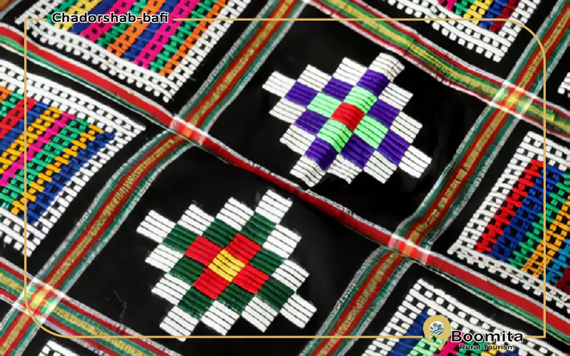 پارچه سنتی منقوش