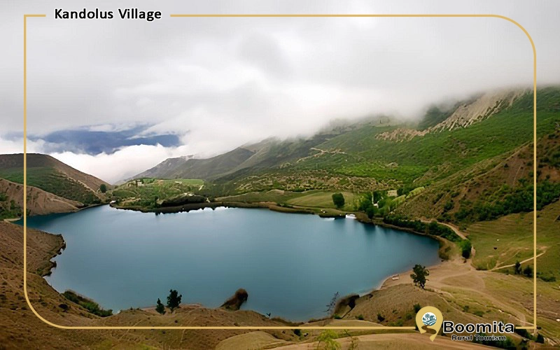 دریاچه خضر نبی در روستای کندلوس