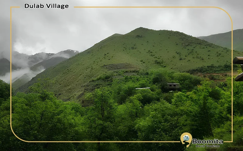 طبیعت سرسبز و چشم اندازهای طبیعی روستایی در کردستان