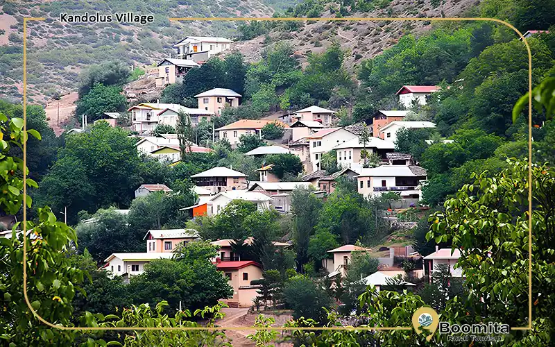 روستای کندلوس یکی از روستاهای گردشگری مازندران