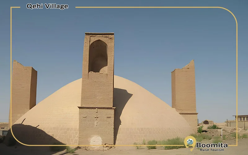 آب انبار در روستای قهی اصفهان