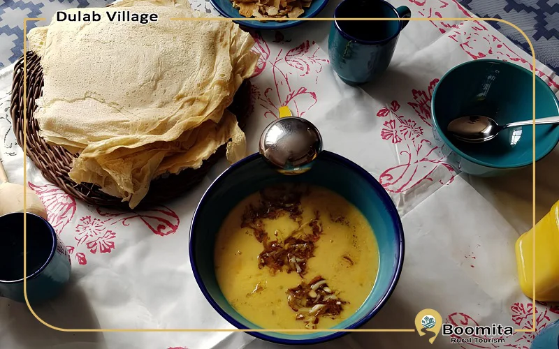 غذای محلی، روستای دولاب