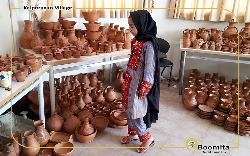 موزه زنده سفال ایران در روستای کلپورگان