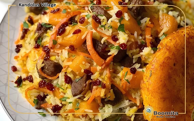 غذای محلی روستای کندلوس