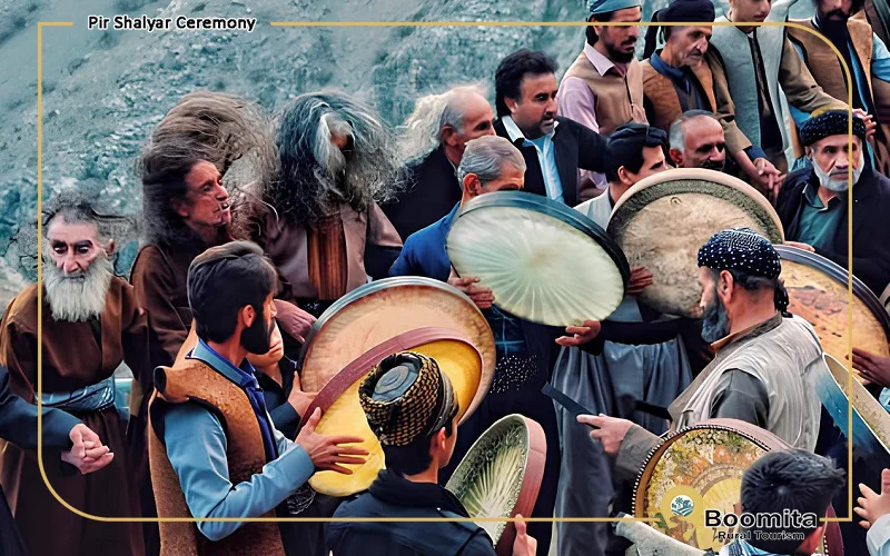 دف نوازی در مراسم