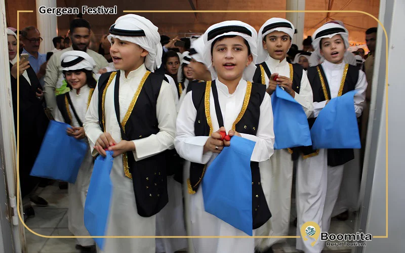 ورود کودکان به مراسم گرگیعان