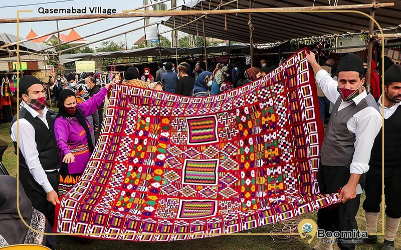 دست‌بافت های سنتی روستای قاسم‌آباد