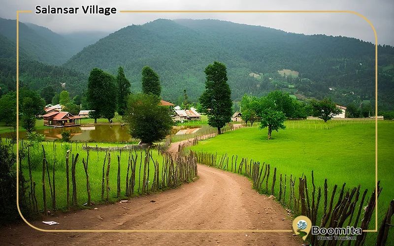 روستای استخرگاه در نزدیکی سلانسر