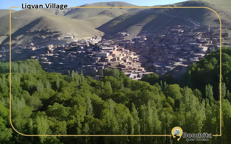 سبک معماری پلکانی روستای لیقوان