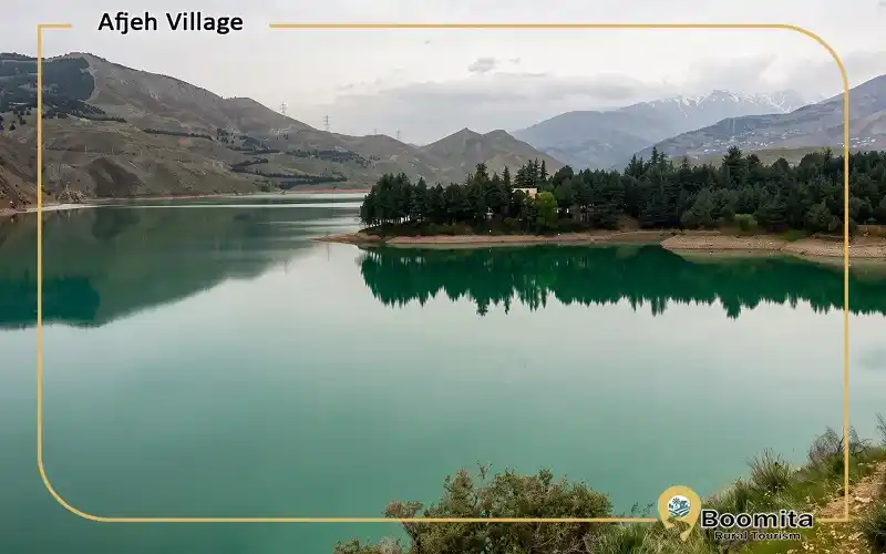 سد لتیان در نزدیکی روستای سینک